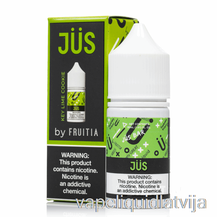 Atslēgas Laima Cepums - Jus Salts - 30ml 35mg Vape šķidrums